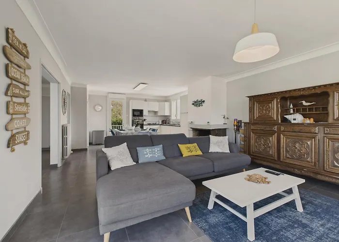 A 150m De La Mer, Maison Pour 4 -